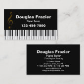 Carte de visite musical 2 (Devant / Derrière)
