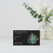 Carte de visite musicale (Debout devant)