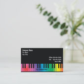 Carte de visite musicale (Debout devant)
