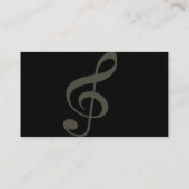 Carte De Visite Musician (Dos)