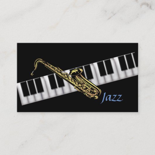 Carte De Visite Musicien (Devant)