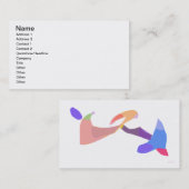 Carte De Visite Musicien (Devant / Derrière)