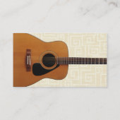 Carte De Visite Musicien (Dos)