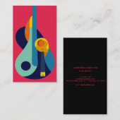 Carte De Visite Musicien (Devant / Derrière)