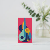 Carte De Visite Musicien (Debout devant)