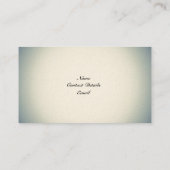 Carte De Visite Musicien/Carte de visite de l'enseignant de musiqu (Dos)