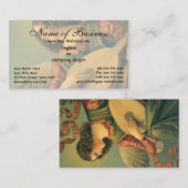 Carte De Visite Musicien d'ange par Melozzo da Forlì (Devant / Derrière)