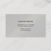 Carte De Visite Musicien de clavier de piano de guitare de (Dos)