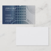 Carte De Visite Musicien de cours de guitare d'instructeur de (Devant / Derrière)
