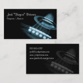 Carte De Visite Musicien de guitare acoustique (Devant / Derrière)