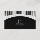Carte De Visite Musicien de studio (Devant)