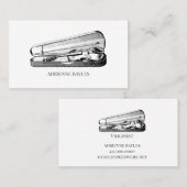 Carte De Visite Musicien de violon (Devant / Derrière)