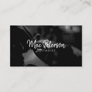 Carte De Visite Musicien guitariste