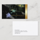 Carte De Visite Musicien guitariste (Devant / Derrière)