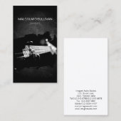 Carte De Visite Musicien guitariste de Baid Bass (Devant / Derrière)