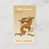 Carte De Visite Musicien Kokopelli (Devant)