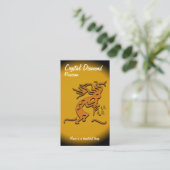 Carte De Visite Musicien Kokopelli (Debout devant)