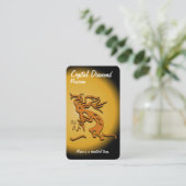 Carte De Visite Musicien Kokopelli (Debout devant)