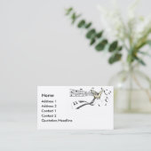 Carte De Visite Musiflutter (Debout devant)