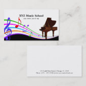 Carte De Visite Musique (Devant / Derrière)