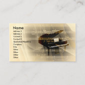 Carte De Visite musique (Devant)