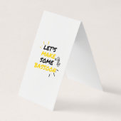 Carte De Visite Musique baston (Devant)