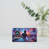 Carte De Visite Musique de DJs professionnels (Debout devant)