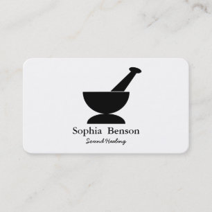 Carte De Visite Musique de guérison par le son Bol chantant tibéta