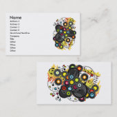 Carte De Visite musique du 20ème siècle (Devant / Derrière)