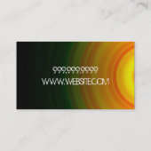 Carte De Visite Musique du groupe Vocalist Rock (Dos)