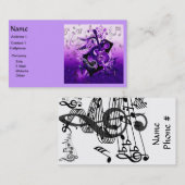 Carte De Visite Musique et moi_ (Devant / Derrière)