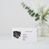 Carte De Visite Musique Gclef (Debout devant)