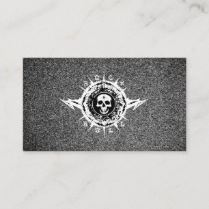 Carte De Visite Musique Industrie Musicien Guitare Leçons Rock Ban