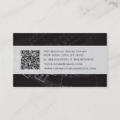 Carte De Visite Musique Symphonie musicale Notes Chant Artiste (Dos)