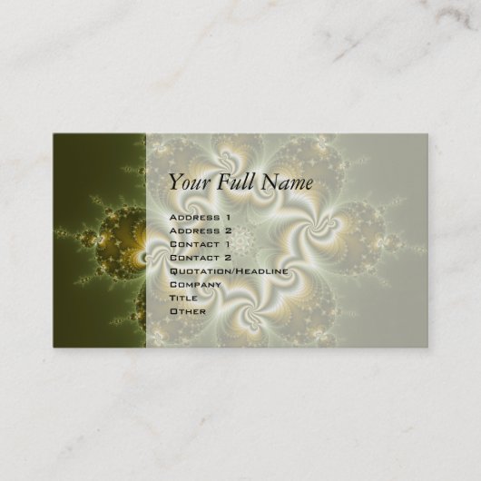 Carte De Visite Mutation de virus (Devant)