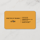 Carte De Visite My Hatch - Directeur de la formation (Dos)