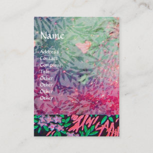 Carte De Visite MYRTLE MAGIQUE / Réflexions d'or étincelantes