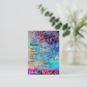 Carte De Visite MYRTLE MAGIQUE / Réflexions d'or étincelantes (Debout devant)