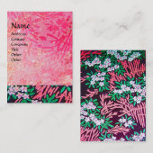 Carte De Visite MYRTLE MAGIQUE / Réflexions d'or étincelantes (Devant / Derrière)