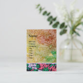 Carte De Visite MYRTLE MAGIQUE / Réflexions d'or étincelantes (Debout devant)