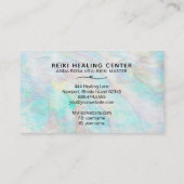 Carte De Visite *~* Mystic Magtel Pastel Abalone Parties scintilla (Dos)