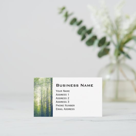 Carte De Visite Mystical forest (Debout devant)