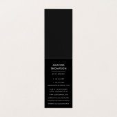 Carte De Visite Mystique cosmique (Intérieur déplié)