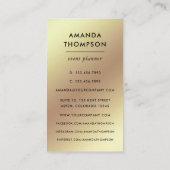 Carte De Visite Mystique cosmique (Dos)