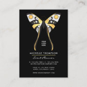 Carte de visite mystique de la teigne d'or céleste (Devant)