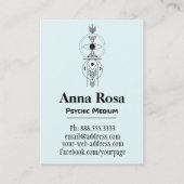 Carte De Visite *~* Mystique Univers Nebula Celtic Psychtic Moyen (Dos)