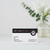 Carte De Visite N sûr heureux (Debout devant)