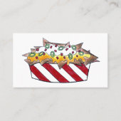 Carte De Visite Nacho Chips Fromage Nachos Bar Restaurant Junk Foo (Devant)