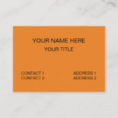 Carte De Visite Nachos Food Je Ne Pense Qu'Aux Nachos (Dos)