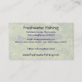 Carte De Visite Nage de poissons fluviaux (Dos)